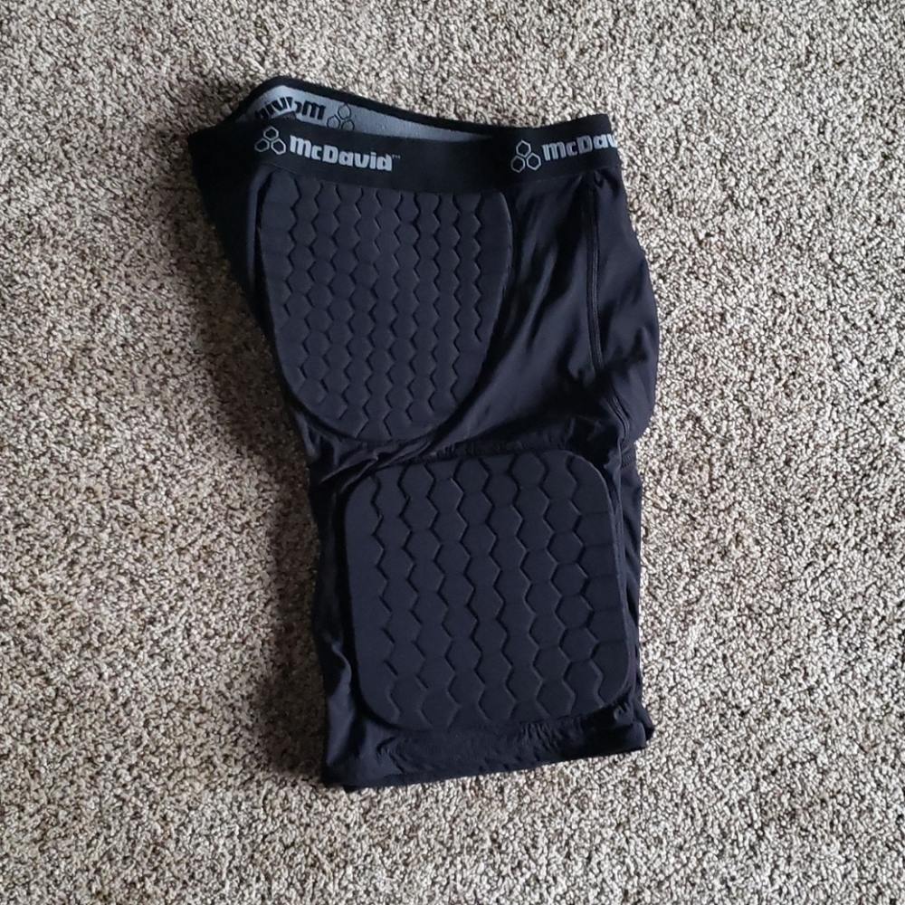 McDavid Athletic Thudd Padd Compression Shorts